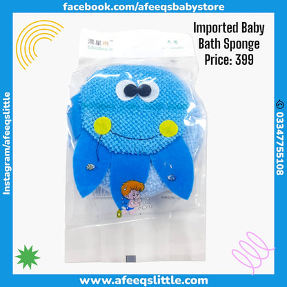 Cute Characters Premium Imported Baby Bath Sponge