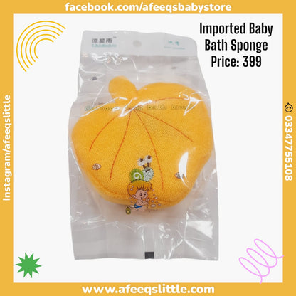 Cute Characters Premium Imported Baby Bath Sponge