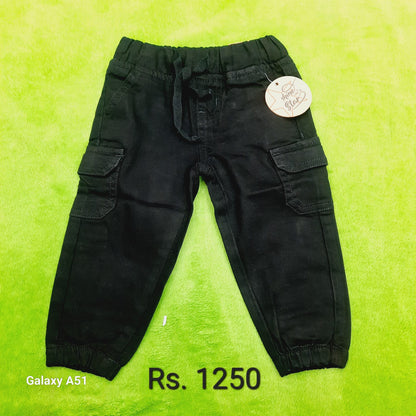 Premium Denim Pants with Side Pockets