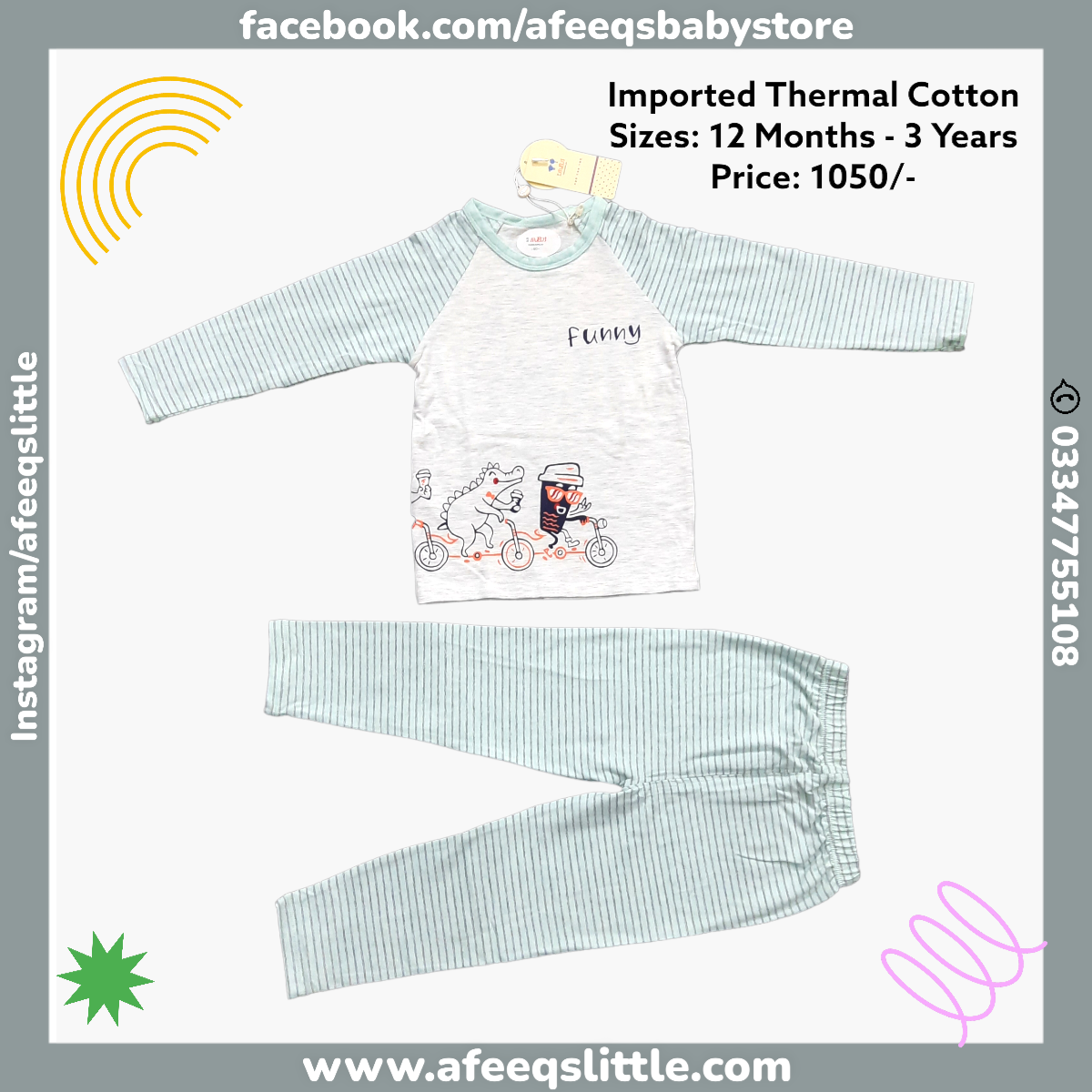 Imported Thermal Cotton Suit