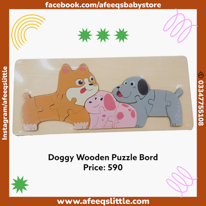 Wooden Puzzle Board - Creative Toy