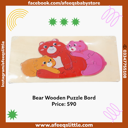 Wooden Puzzle Board - Creative Toy