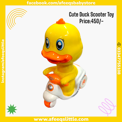 Cute Duck Scooter Toy