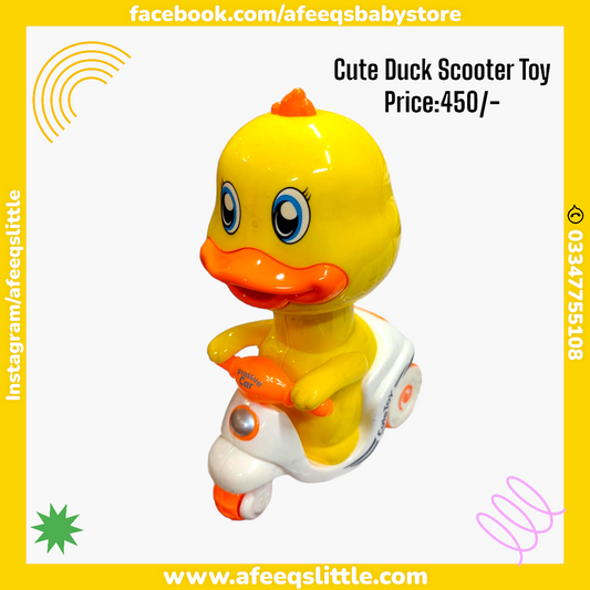 Cute Duck Scooter Toy