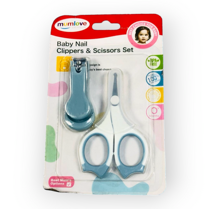 Mumlove Baby Nail Clipper & Scissors Grooming Kit