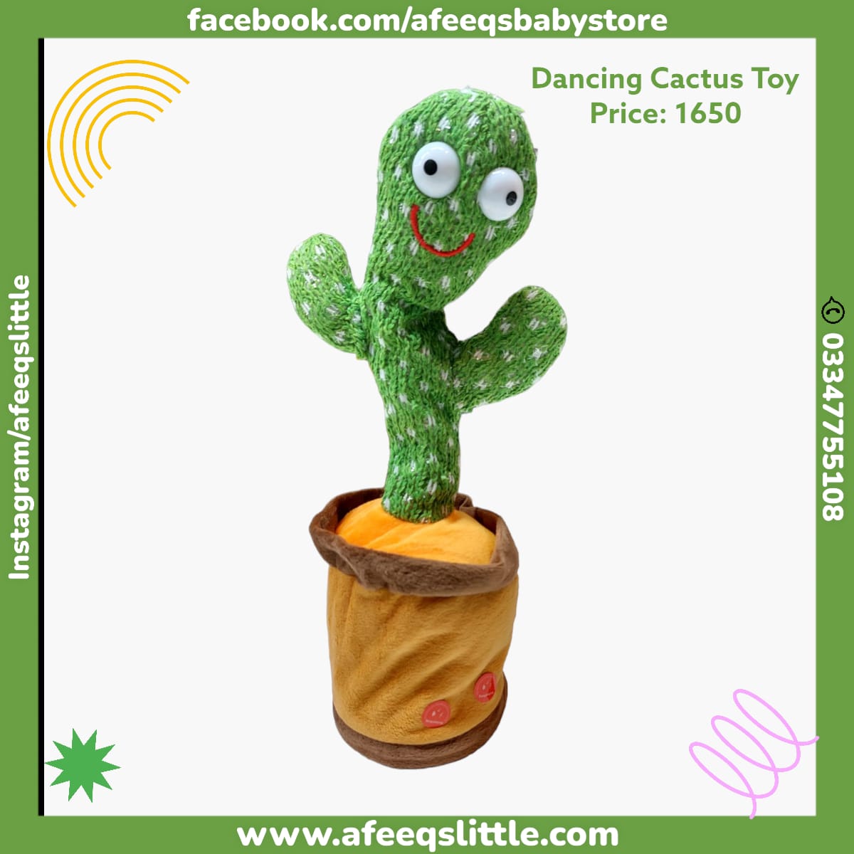 Dancing Cactus Toy