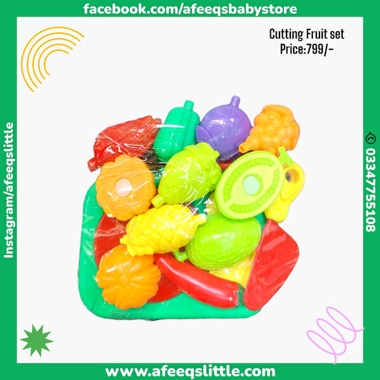 Fruits & Vegetables Cutting Set - Toy