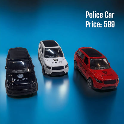 Pullback Police Toy Car