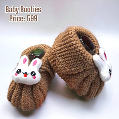 Cute Rabbit Character Baby Booties 0-3month