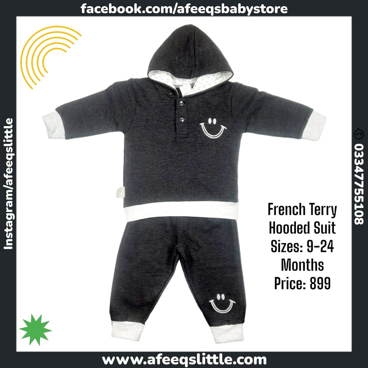 Warm Winter Thermal Night Suit, Afeeqs Little