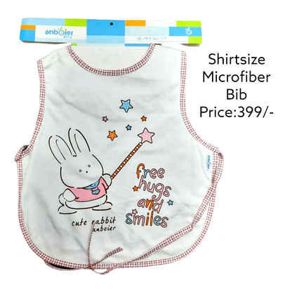 Shirtsize Microfiber Bib