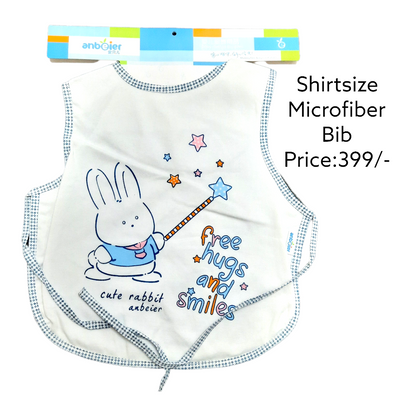 Shirtsize Microfiber Bib