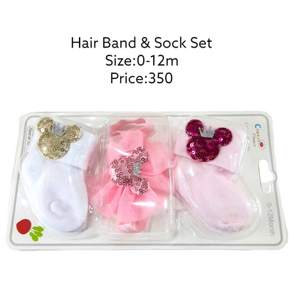 Hair Band & Socks Set