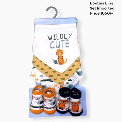 Booties Bibs Set