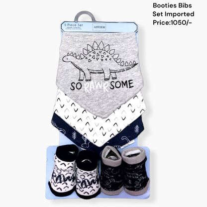 Booties Bibs Set