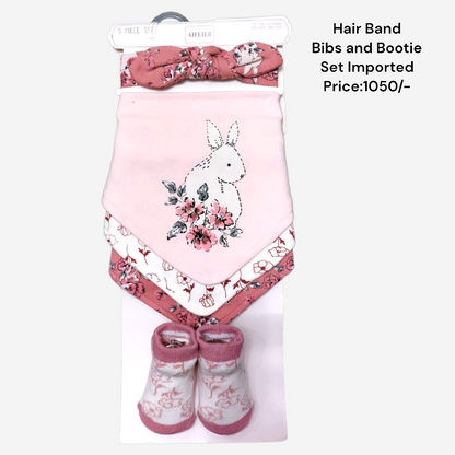 Bib Bootie Band Set