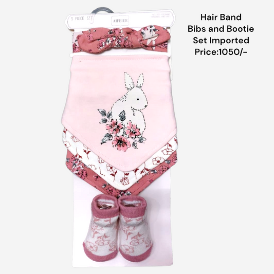 Bib Bootie Band Set