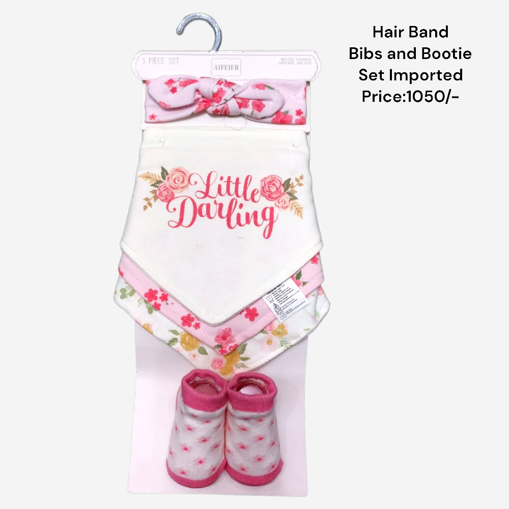 Bib Bootie Band Set