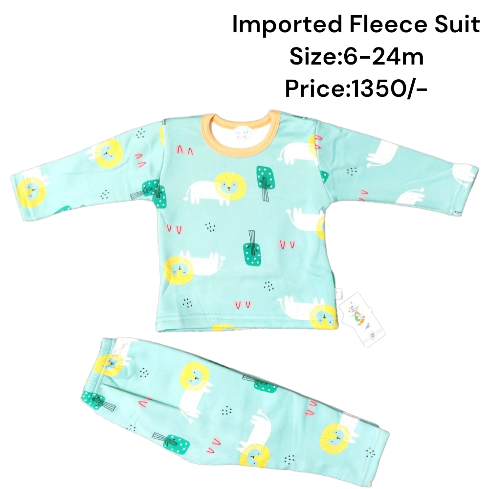 Imported Pajama Fleece Suit