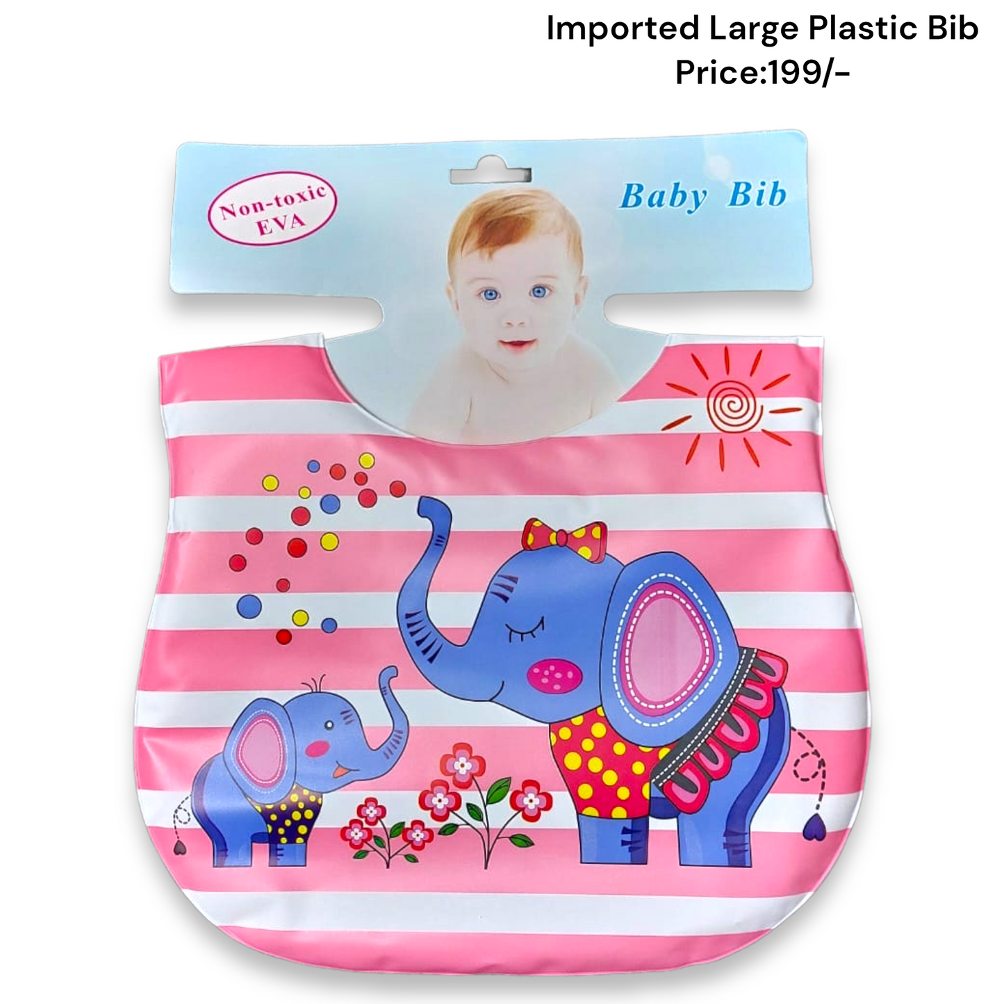 Imported Large Plastic Bib