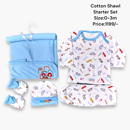 Cotton Shawl Starter Set